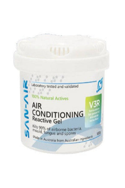 San-Air Air Conditioning Reactive Gel container with branding on a white background
